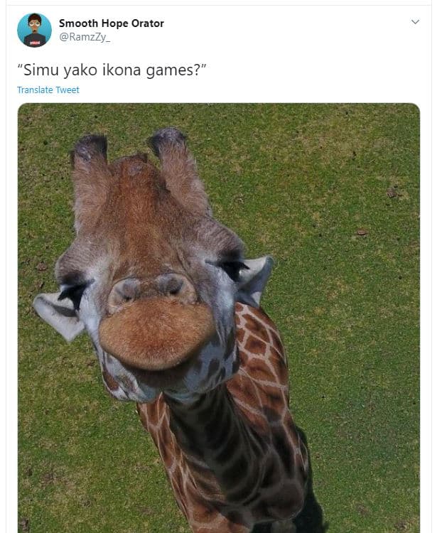 Smooth hope orator ramzzy _ simu yako ikona games? translate tweet