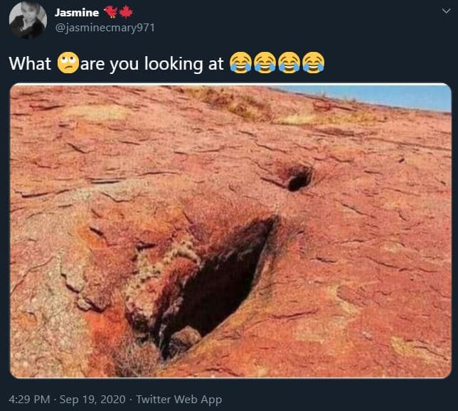 Jasmine jasminecmary971 what are you looking at 4.29 pm sep 19, twitter web app