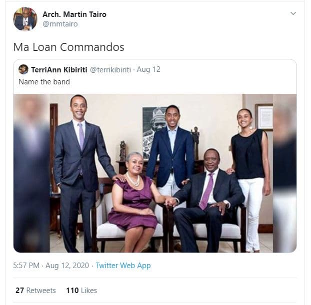 Arch martin tairo mmtairo ma loan commandos terriann kibiriti terrikibiriti aug