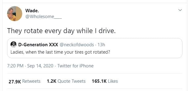 Wade_ wholesome they rotate every day while drive. dgeneration xxx neckofdwoods