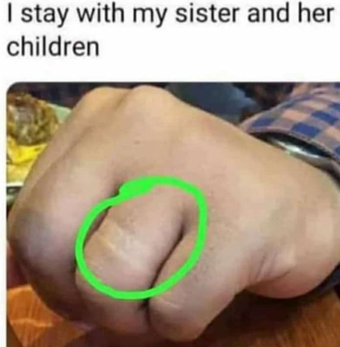 1 stay with my sister and her children