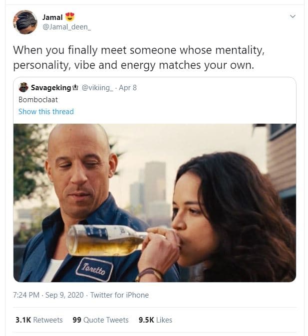 Jamal jamal_deen _ when you finally meet someone whose mentality personality, vi