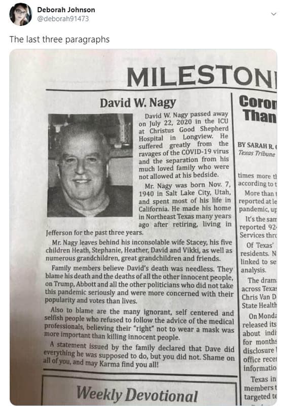 Deborah johnson deborah91473 the last three paragraphs milestoni david w. nagy c