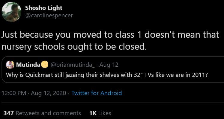 Shosho light carolinespencer just because you moved to class 1 doesn't mean that