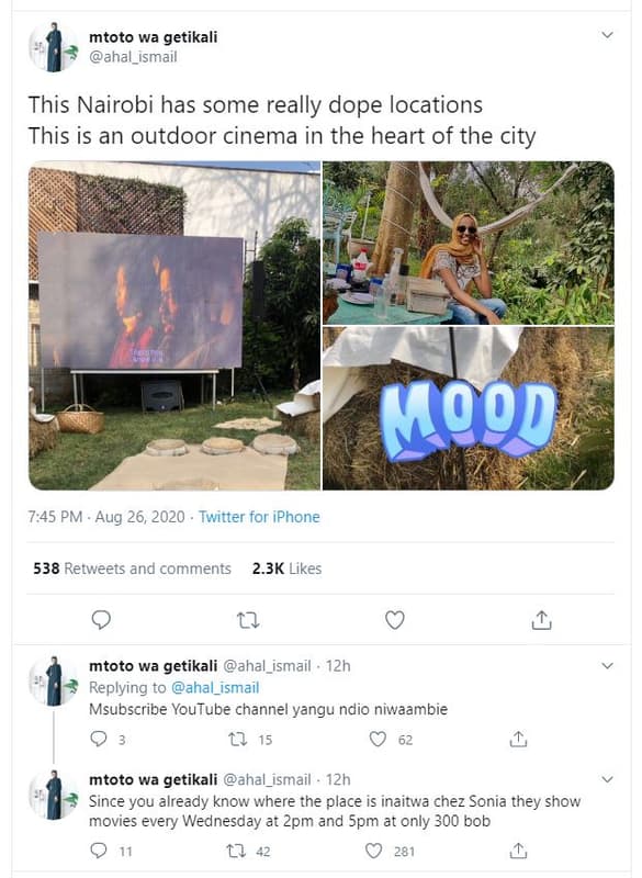 Mtoto wa getikali ahal_ismail this nairobi has some really dope locations this i