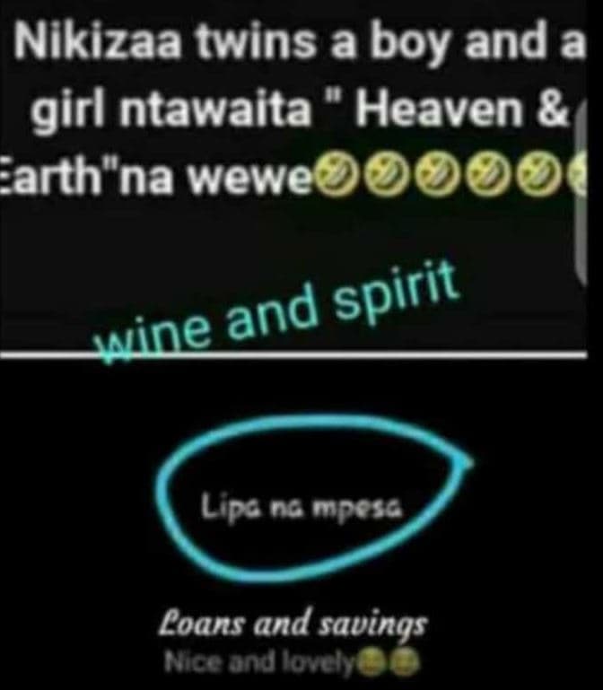 Nikizaa twins a boy and a girl ntawaita 84 heaven arthna wewer lol nc mposc loan