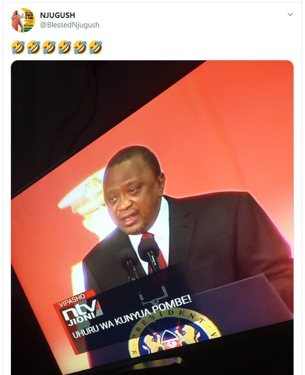 Njugush blessednjugush vipasho nt pombe! jioni kunyua uhuru ! wa