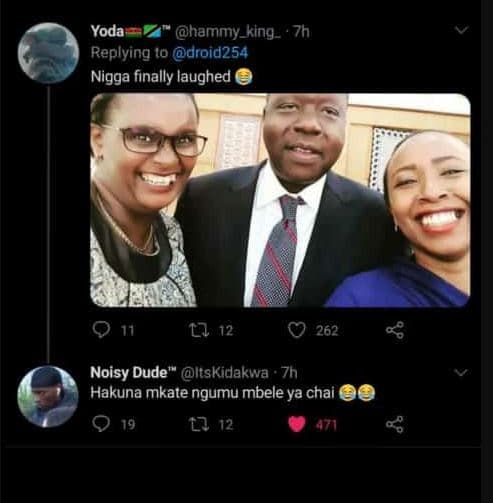 Yoda hammy king 7h replying t0 droid254 nigga finally laughed 9 11 l 12 0 262 4
