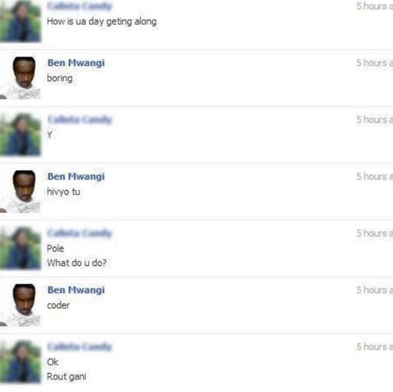 5hours how is ua day getnc along ben mwangi boring 5hours shours ben mwangi hivy