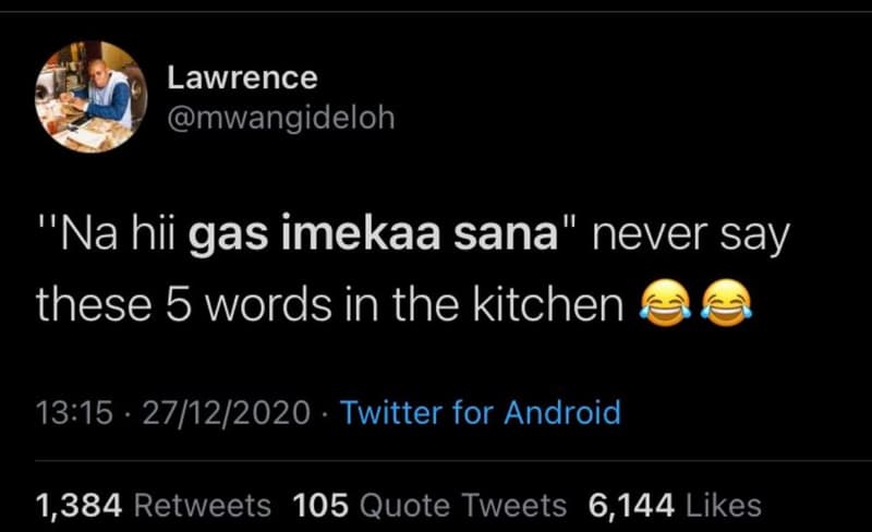 Lawrence mwangideloh na hii gas imekaa sana 11 never say these 5 words in the ki