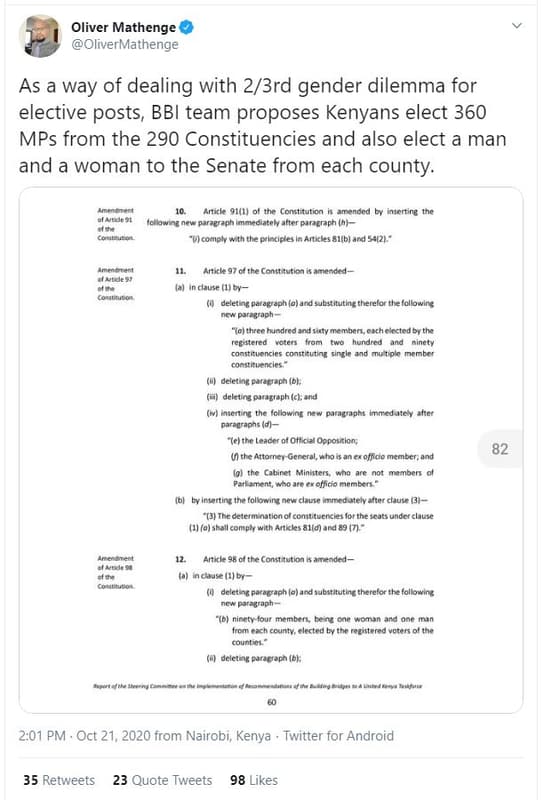 Oliver mathenge olivermathenge as a way of dealing with 23rd gender dilemma for