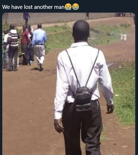 We have lost another man