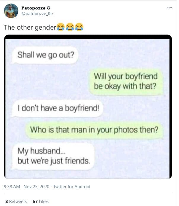 Patopozze 0 patopozze_ke the other gender shall we go out? will your boyfriend b