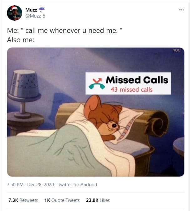 Muzz muzz_5 me call me whenever u need me. also me noc missed calls 43 missed ca