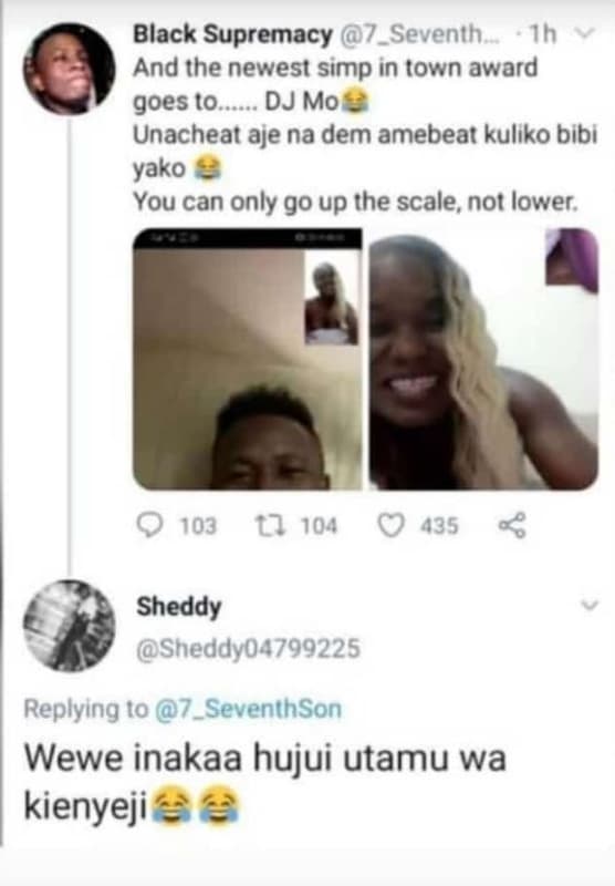 Black supremacy 7 seventh ih and the newest simp in town award goes o.. dj mo un