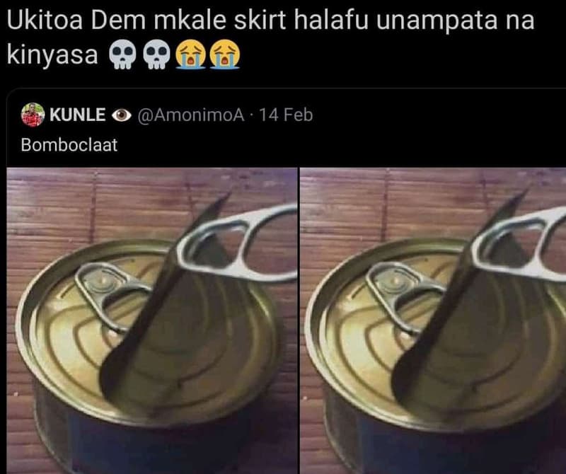 Ukitoa dem mkale skirt halafu unampata na kinyasa kunle amonimoa 14 feb bombocla