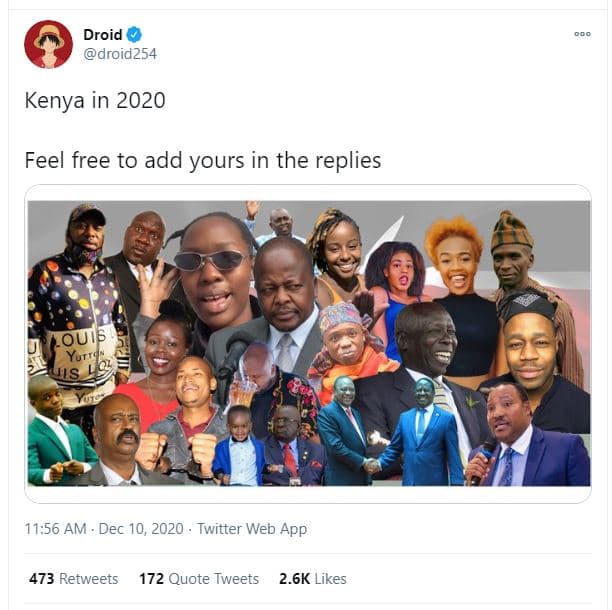 Droid droid254 kenya in feel free to add yours in the replies ou1s yurto js 11.5