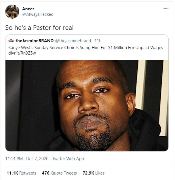 Aneer alwayshacked so he's a pastor for real thejasminebrand thejasminebrand 11h