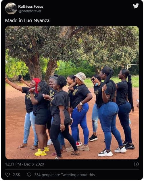 Ruthless focus oremforever made in luo nyanza. 12.31 pm dec 8 23k 334 people are