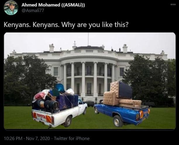 Ahmed mohamed asmali asmali77 kenyans. kenyans. why are you like this? 10.26 pm