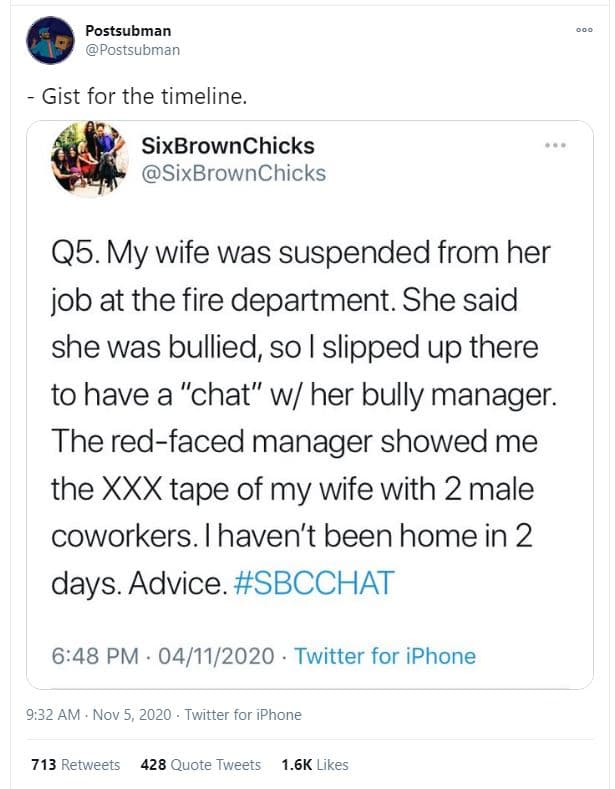 Postsubman postsubman gist for the timeline_ sixbrownchicks sixbrownchicks q5. m