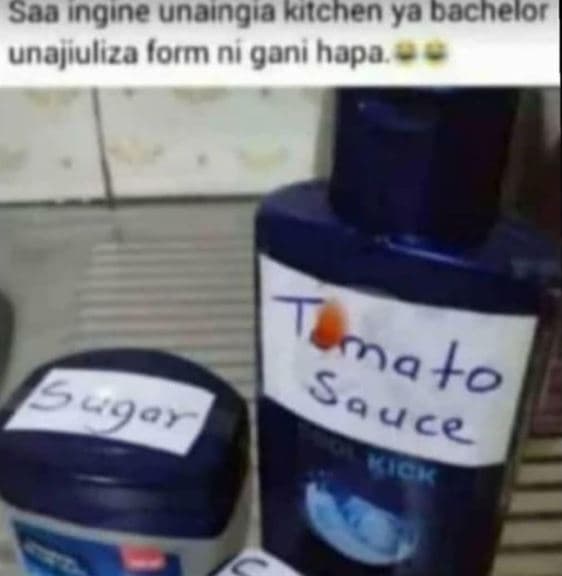 Saingine unaingıa kitchen ya bachelor unajiulıza lorm ni gani hapa mato 59 sauce