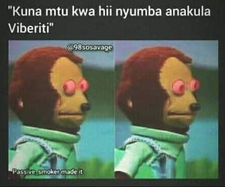 Kuna mtu kwa hii nyumba anakula viberiti nhd