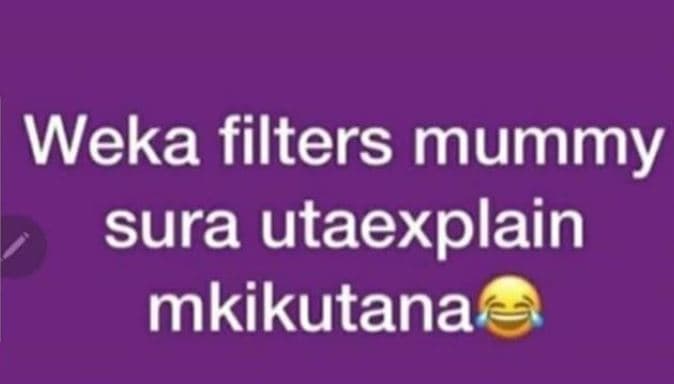 Weka filters mummy sura utaexplain mkikutana