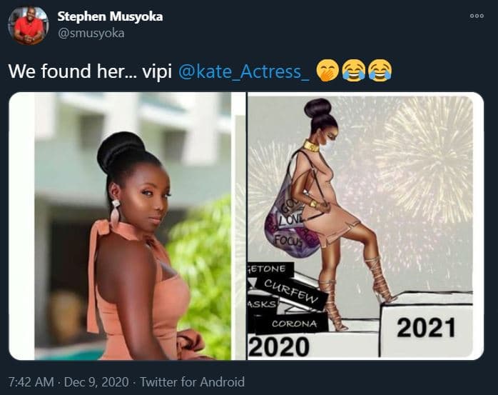 Stephen musyoka smusyoka we found her_ vipi kate_actress_ focs etone curfew asks