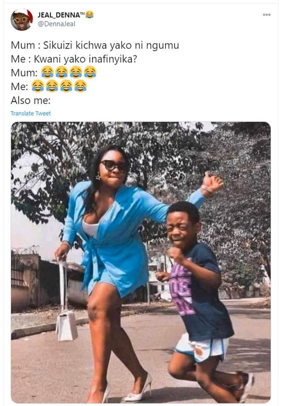 Jeal_denna dennajeal mum sikuizi kichwa yako ni ngumu me kwani yako inafinyika?