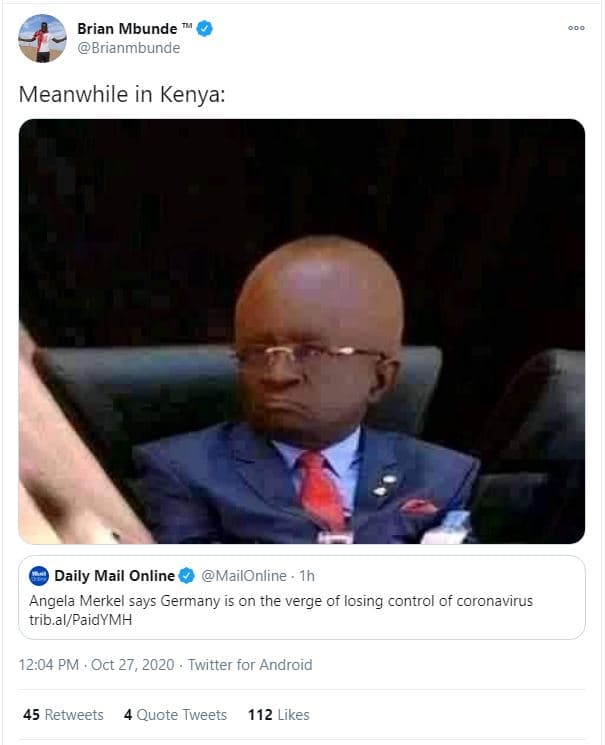 Brian mbunde brianmbunde meanwhile in kenya daily mail online mailonline angela