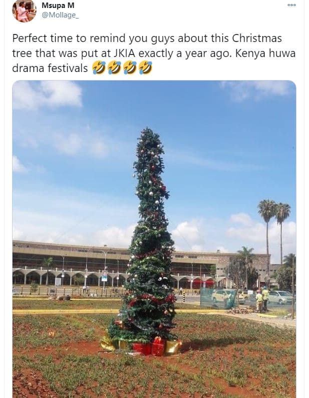 Msupa m mollage perfect time to remind you guys about this christmas tree that w