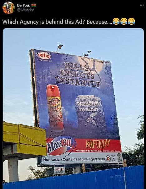 Be you. wateba which agency is behind this ad? because. promoted toglory moskan