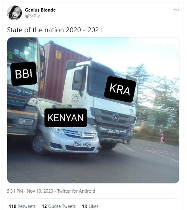 Genius blonde scofy _ state of the nation bbi 0w kenyan '70aa kda 5.31 pm nov 10