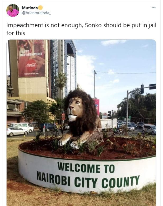 Mutinda brianmutinda _ impeachment is not enough sonko should be put in jail for