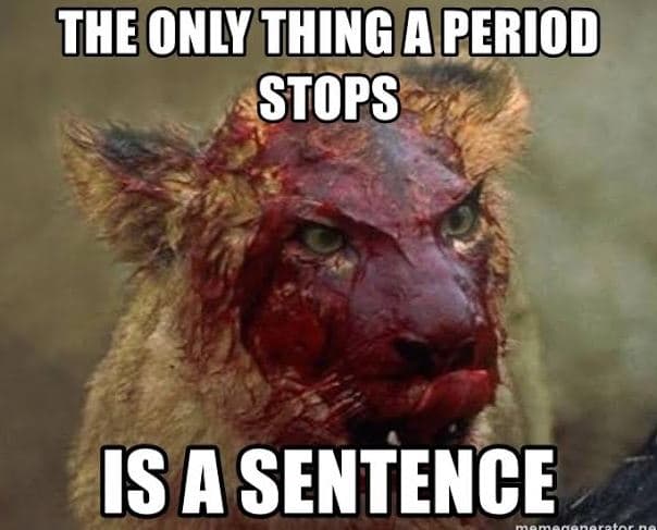 Theonzythingaperiod stops isasentence