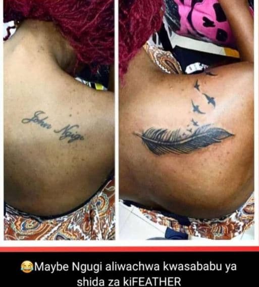 8 maybe ngugi aliwachwa kwasababu ya shida za kifeather