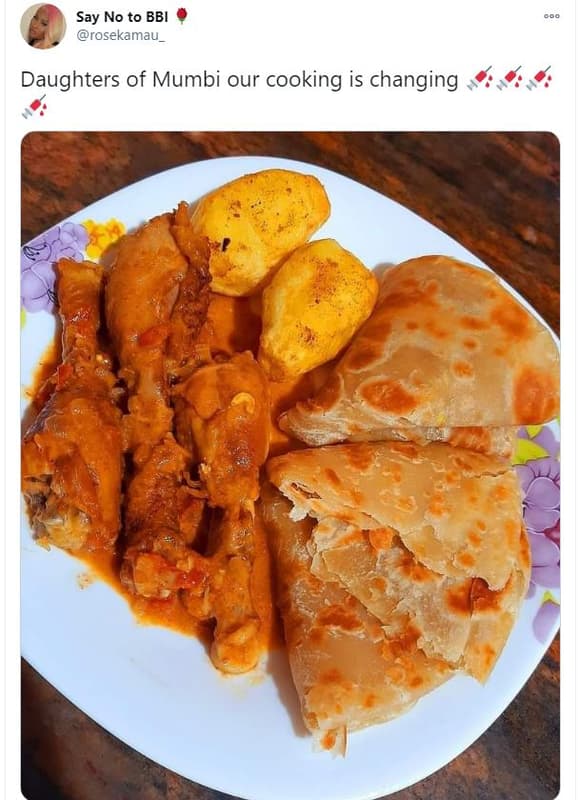 Say no to bbi rosekamau daughters of mumbi our cooking is changing