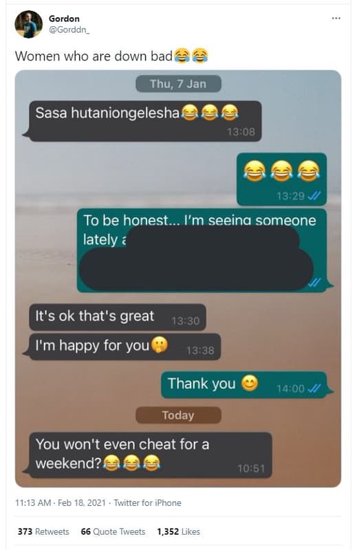 Gordon gorddn _ women who are down bad thu, 7 jan sasa hutaniongelesha 1308 1329