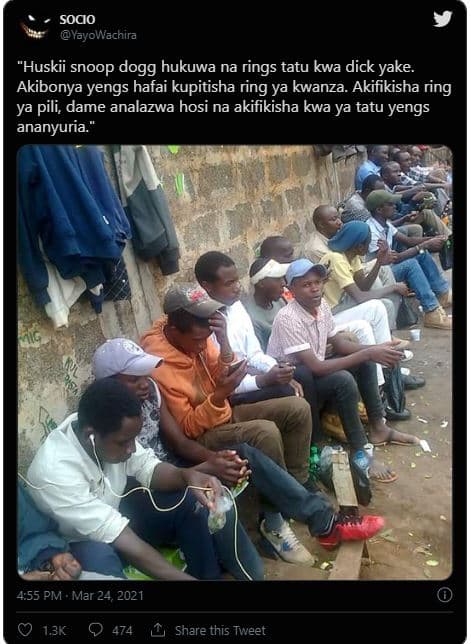 Soao yayowachira huskii snoop dogg hukuwa na rings tatu kwa dick yake akibonya y