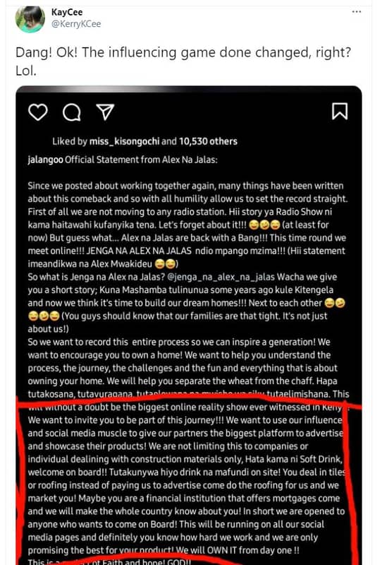 Kaycee kerrykcee dang! ok! the influencing game done changed right? lol. 7 liked