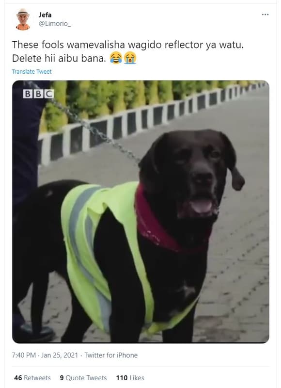 Jefa limorio these fools wamevalisha wagido reflector ya watu. delete hii aibu b