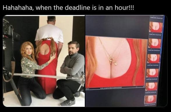 Hahahaha when the deadline is in an hour!!!