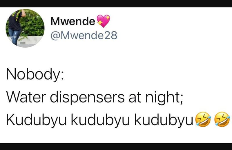Mwende mwende28 nobody water dispensers at night kudubyu kudubyu kudubyu