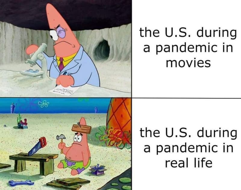 The u.s. during a pandemic in movies the u.s. during a pandemic in real life