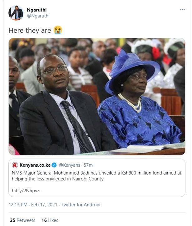 Ngaruthi ngaruthi here they are kenyans.co.ke kenyans 57m nms major general moha