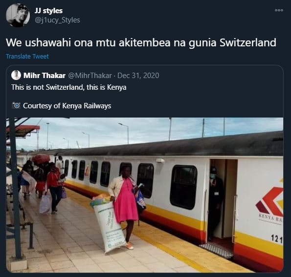 Jj styles jiucy_styles we ushawahi ona mtu akitembea na gunia switzerland transl