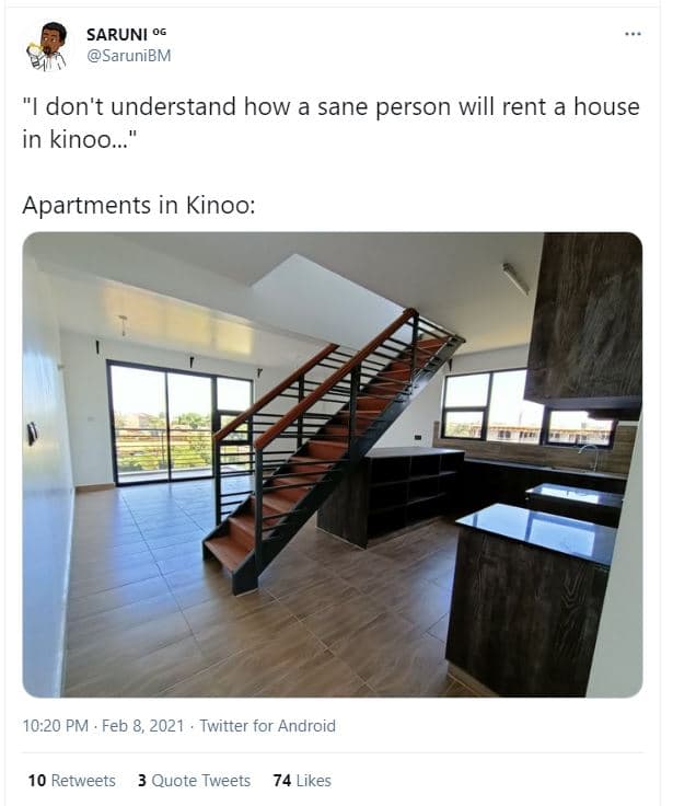 Saruni 06 sarunibm don't understand how a sane person will rent a house in kinoo