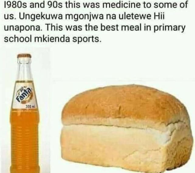 1980s and 9os this was medicine to some of us. ungekuwa mgonjwa na uletewe hii u