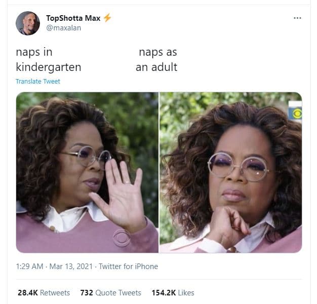Topshotta max maxalan naps in kindergarten translate tweet naps as an adult 1.29